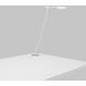 Splitty 16.05 inch 7.00 watt Matte White Desk Lamp Portable Light, Grommet Mount